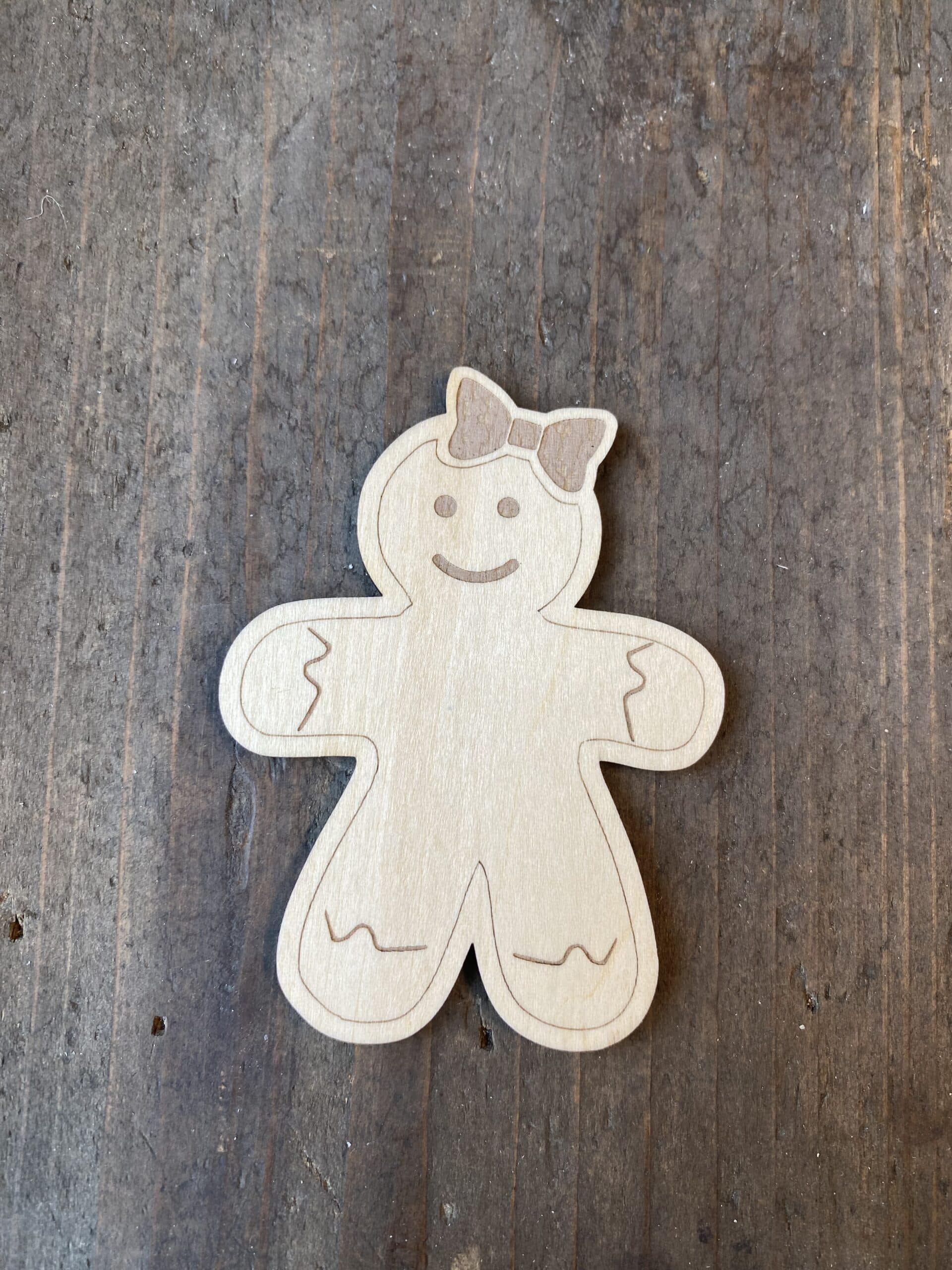 Bordkort peppekakedame - Bilde 2