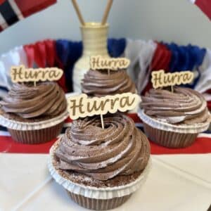 Muffinspynt Hurra